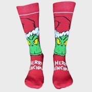 Grinch navideño rojo