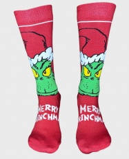 Grinch navideño rojo