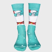 Snoopy navideño fondo verde