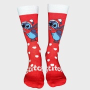 Stitch navideño rojo