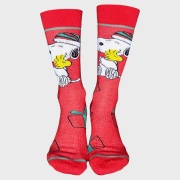 Snoopy navideño fondo rojo