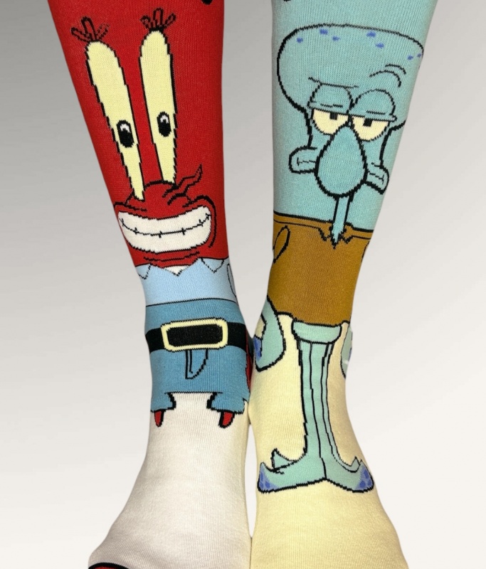 Dispar Calamardo y Don Cangrejo